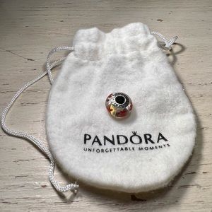 Pandora Jewelry Murano Glass Bead | Cinnamon Stars Charm
